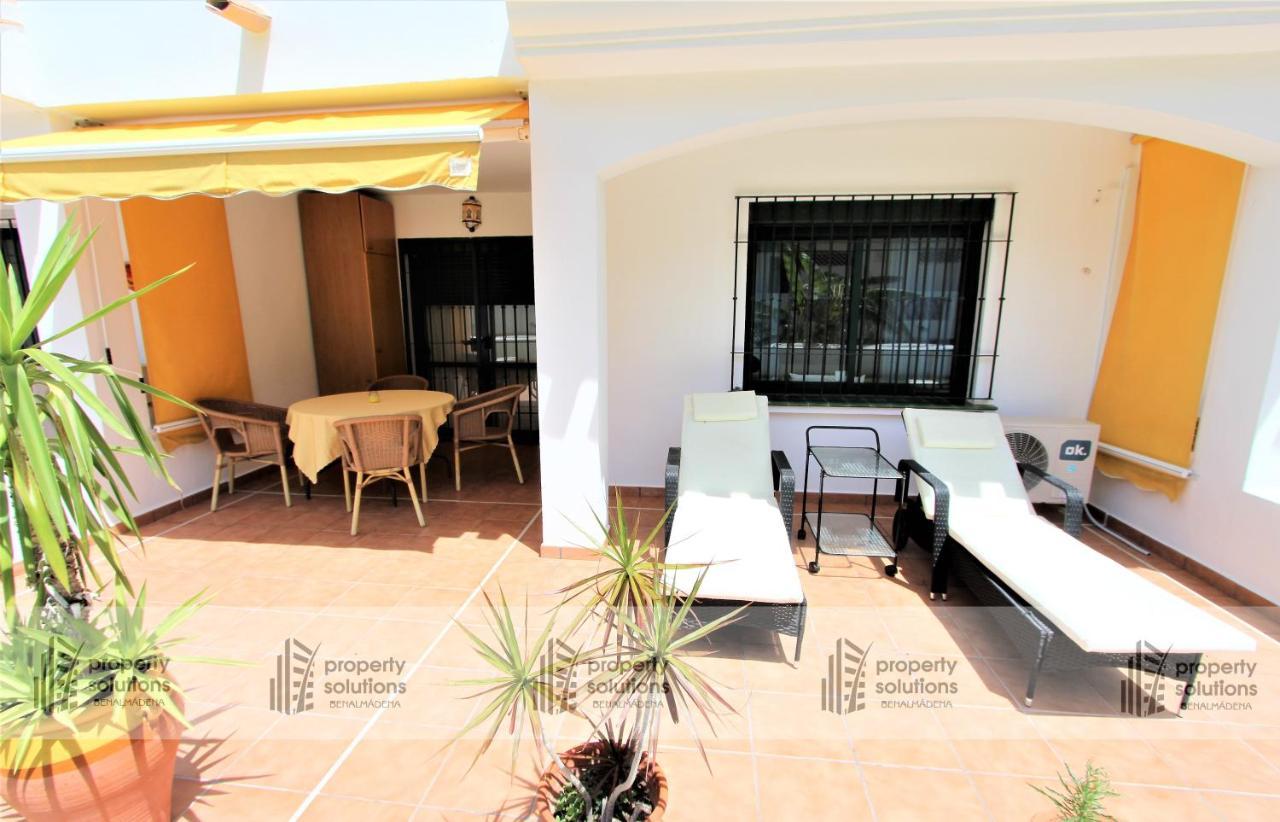 Апартаменти Pueblo Del Parque 3 - Terraza Soleada Con Jardin - Piscina Y Playa - Urbanizacion Tranquila Бенальмадена Екстер'єр фото
