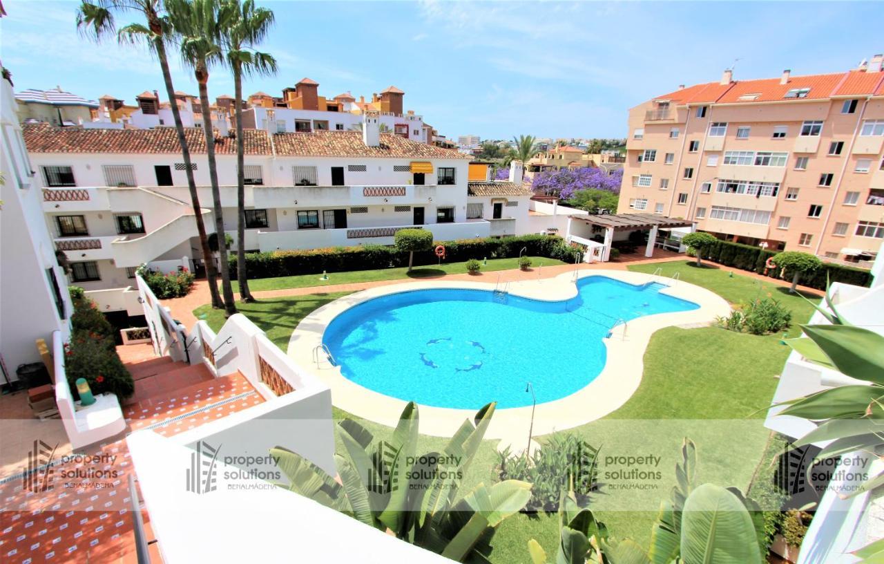 Апартаменти Pueblo Del Parque 3 - Terraza Soleada Con Jardin - Piscina Y Playa - Urbanizacion Tranquila Бенальмадена Екстер'єр фото