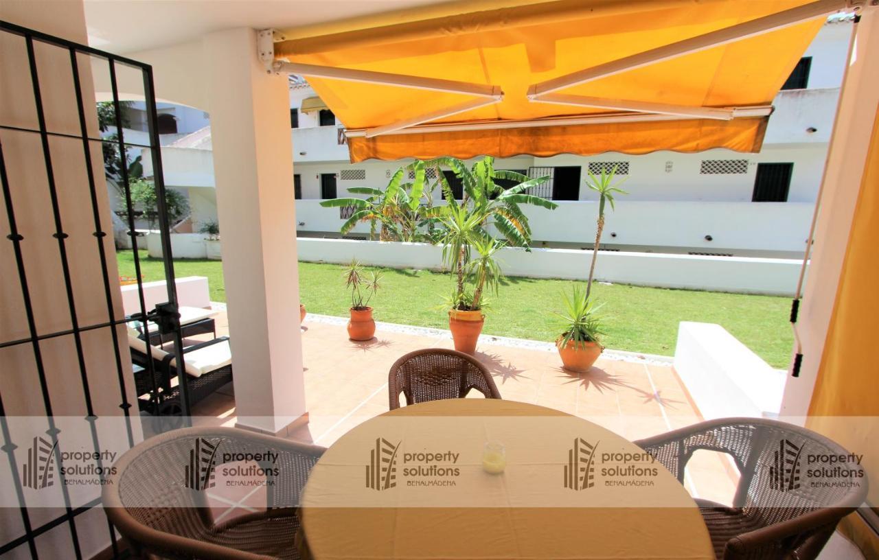 Апартаменти Pueblo Del Parque 3 - Terraza Soleada Con Jardin - Piscina Y Playa - Urbanizacion Tranquila Бенальмадена Екстер'єр фото