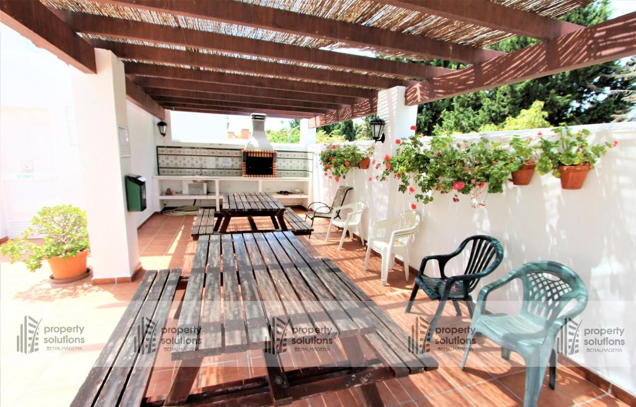 Апартаменти Pueblo Del Parque 3 - Terraza Soleada Con Jardin - Piscina Y Playa - Urbanizacion Tranquila Бенальмадена Екстер'єр фото